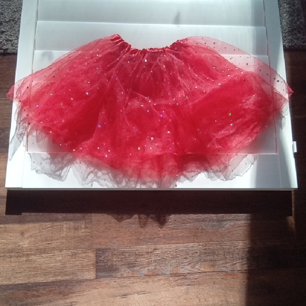 Girls four items Bundle With Tops, Dress and tulle Skirt - Picture 10 of 12